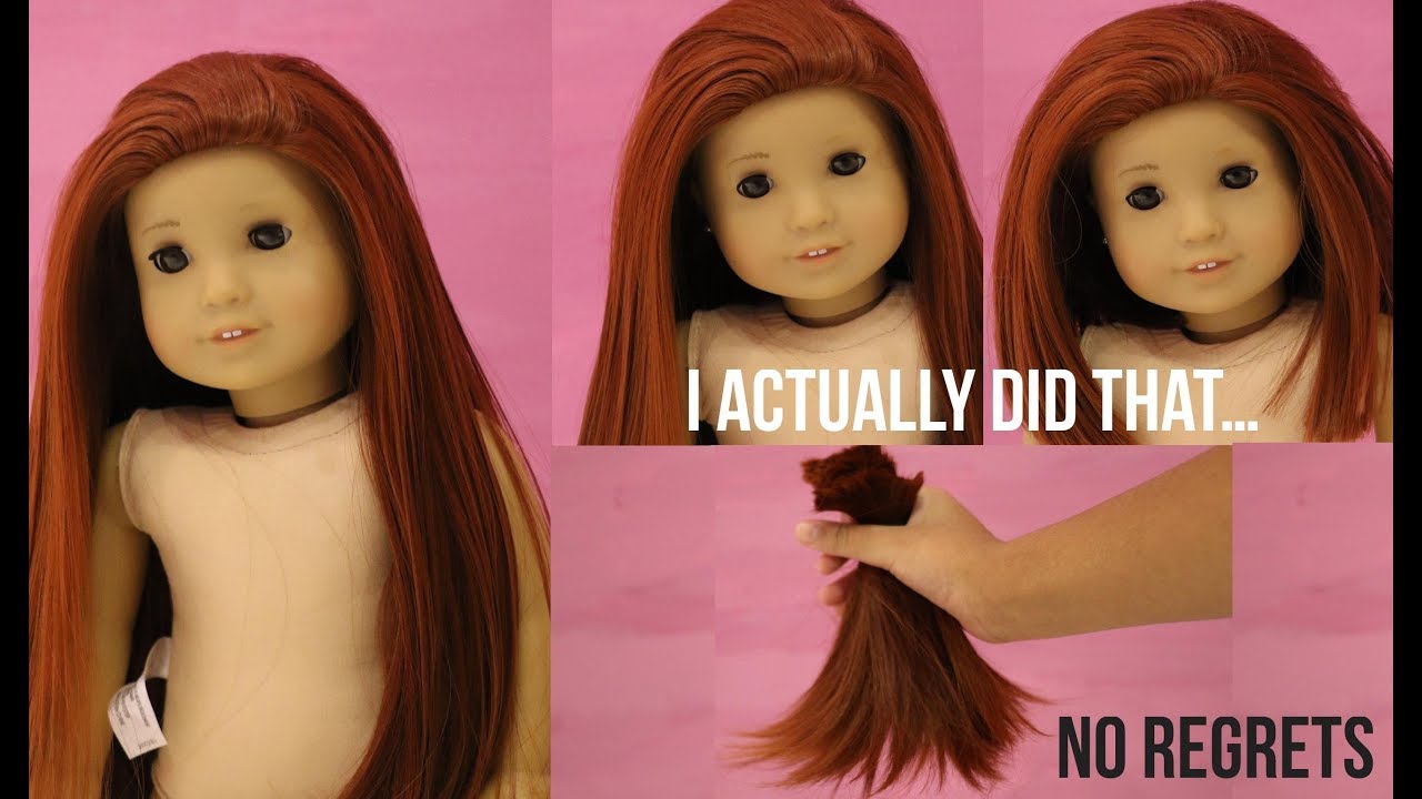 How To Cut Your American Girl Dolls Hair Short Dollar Poster