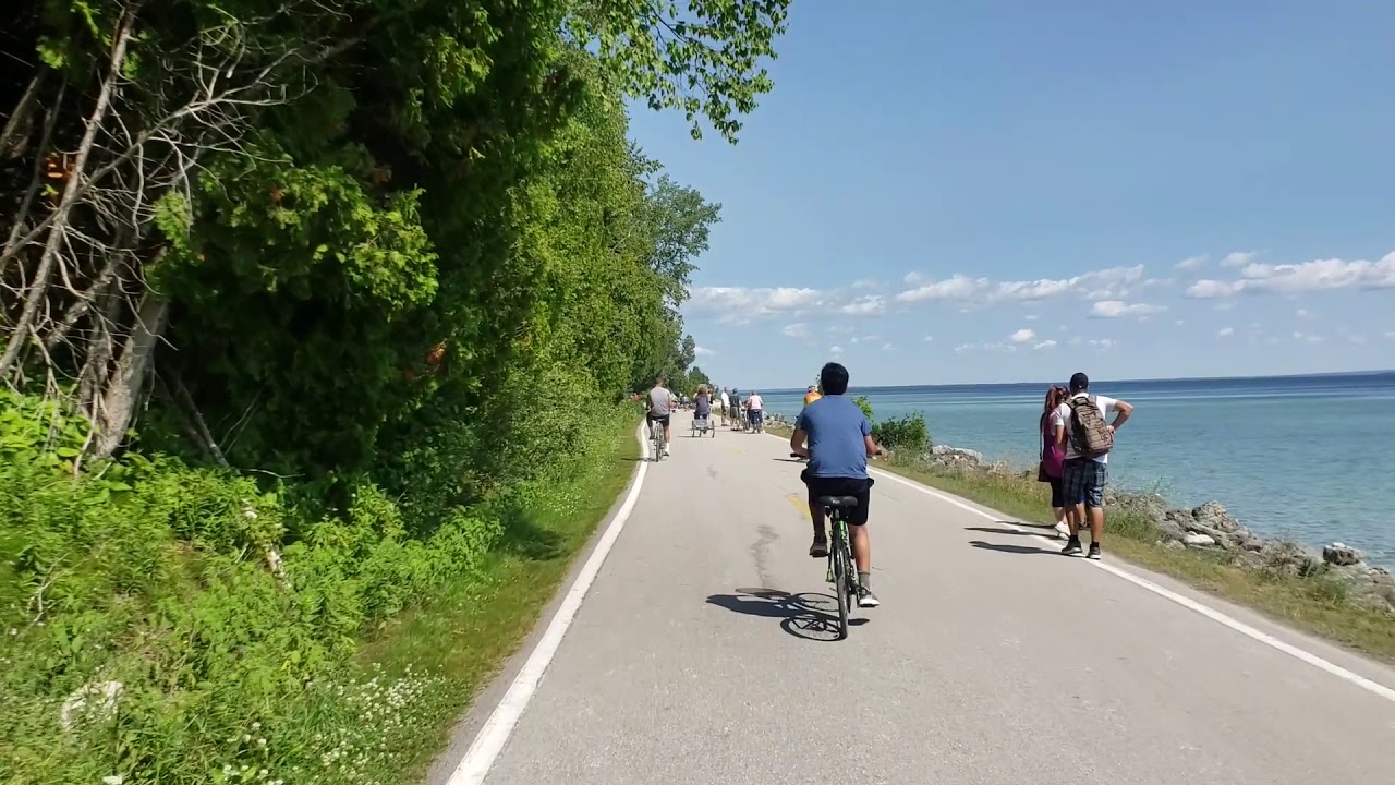 mackinac island bike tour