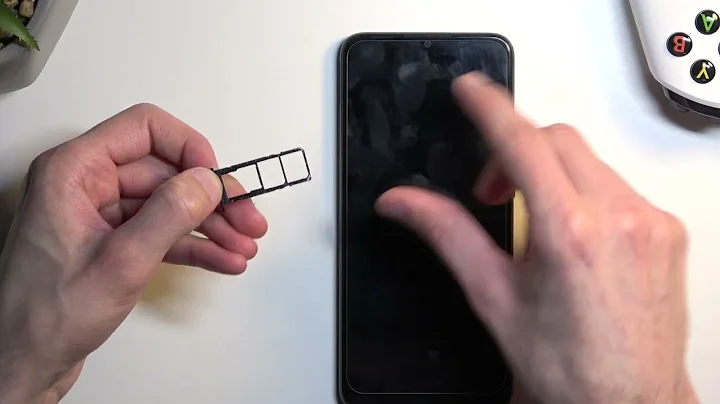 How to Insert Nano SIM and SD Cards into SAMSUNG Galaxy A03?