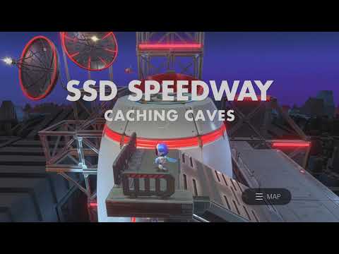 ASTRO's PLAYROOM PS5 Walkthrough Part 4 SSD Speedway