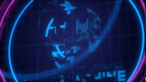 3D Hologram Logo Animation | Holographic Logo #127