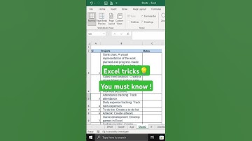 Excel tricks you must know #excelhacks #exceltips #exceltricks #exceltips #microsoftoffice