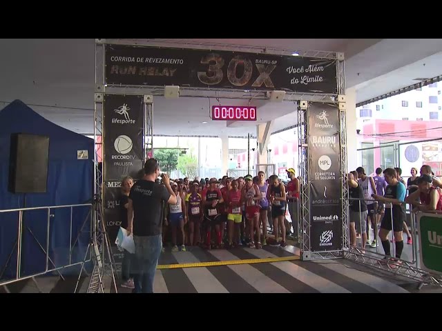 Meia maratona reúne oitocentos atletas em Bauru 