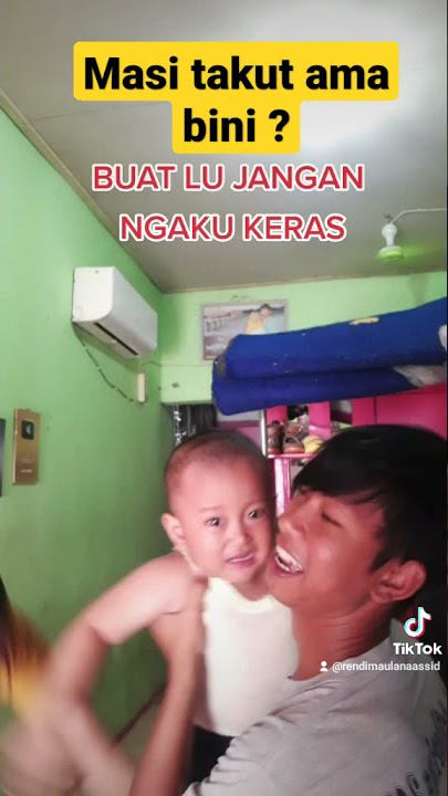 #TIKTOKJANGANNGAKU COWOKKALOMASI #TAKUT BINI