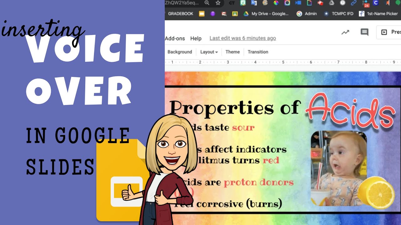 Voice Over In Google Slides YouTube Voice Over In Google Slides YouTube