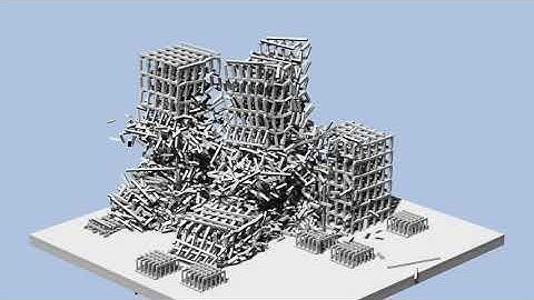 Rigidbody Collapse Physics Simulation (Unity)