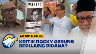 "Presiden Jokowi yang Bisa Laporkan Rocky Gerung"