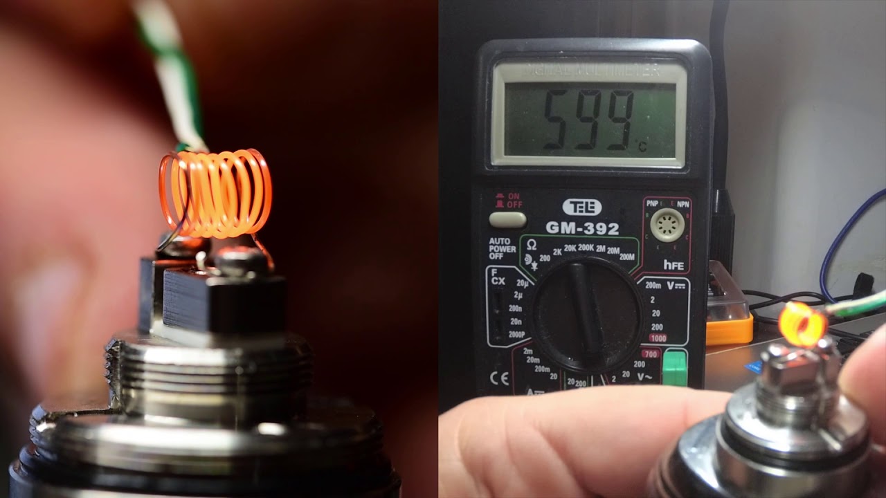 Is Ni200 different from Ni80 in dry burn temperature? YouTube