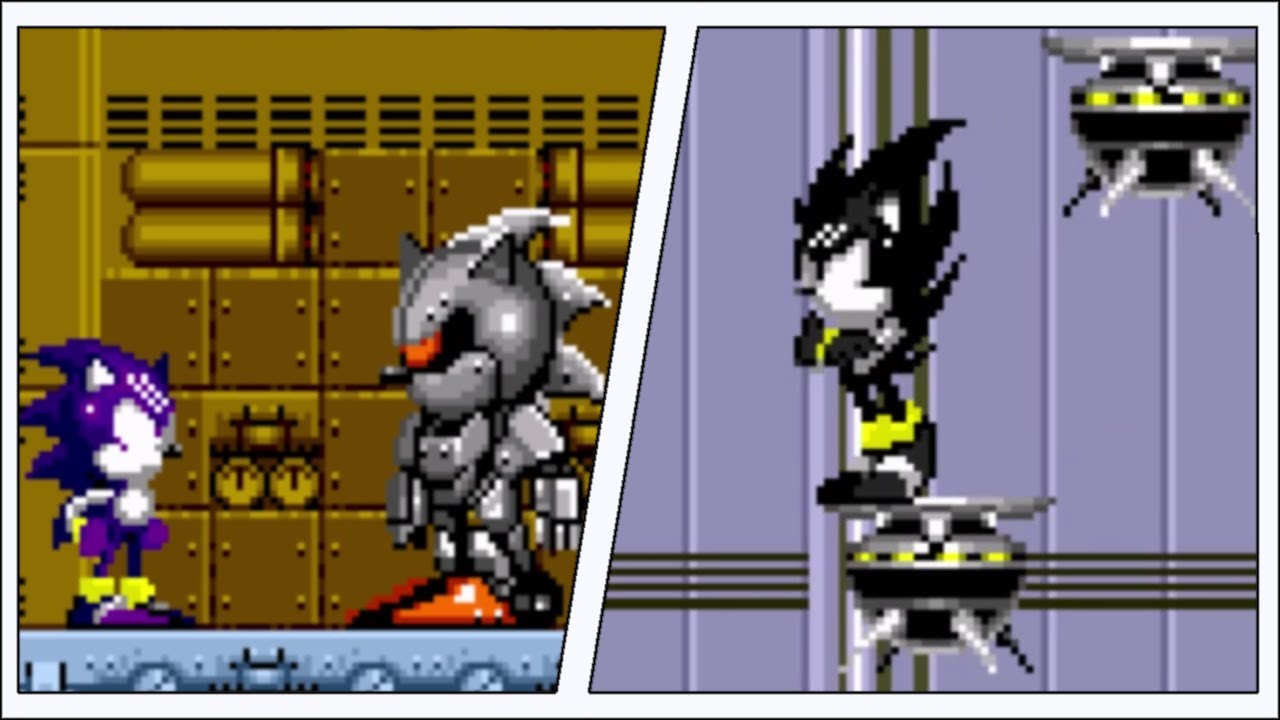 Darkspine Sonic in Sonic 2 (No Damage) 