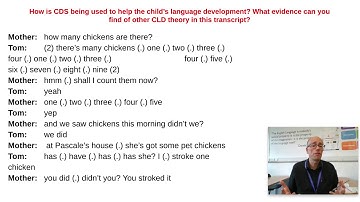 English Language A Level Analysing CDS Features Paul Heselton