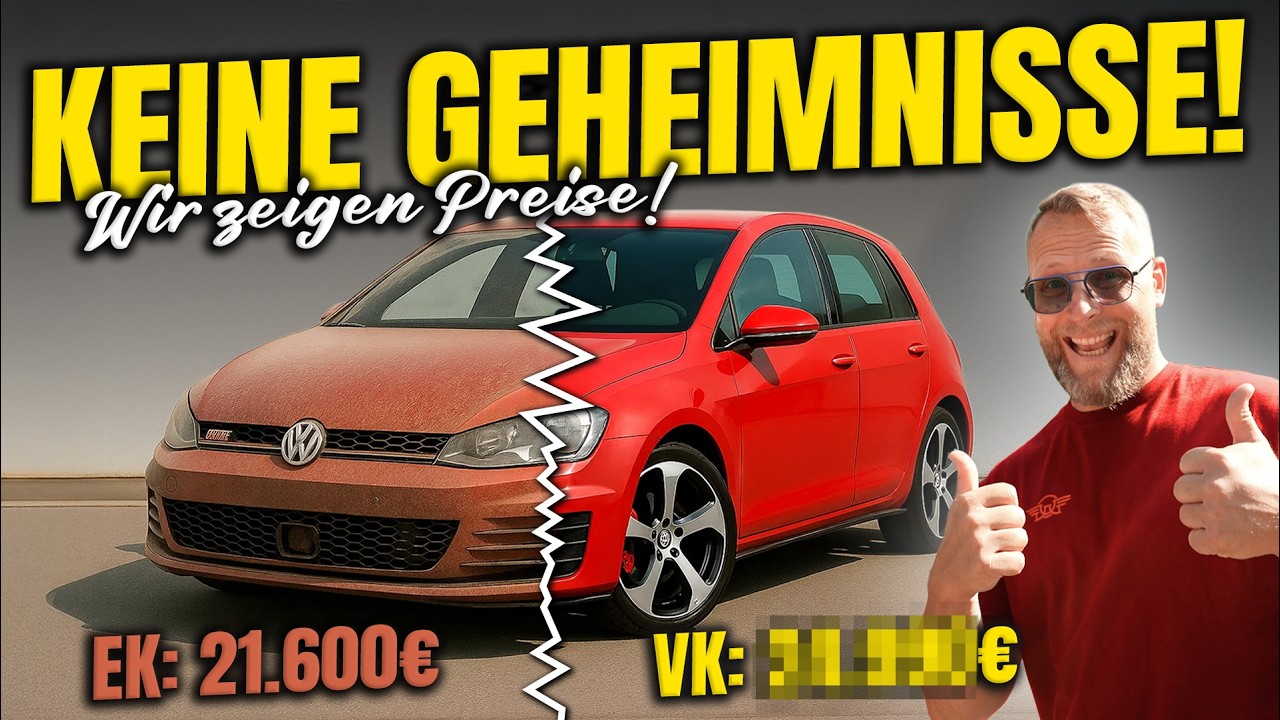 Blank gezogen! Preise, Kosten & Ertrag im Autohandel! Was bleibt hängen? Business mit AUTO1.com
