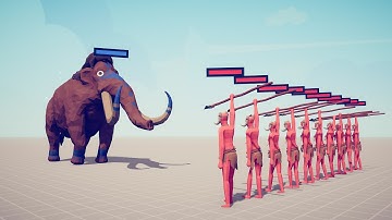 10x SPEAR THROWERS vs EVERY UNIT - Totally Accurate Battle Simulator TABS