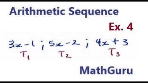 Arithmetic Progression (Grade 10-12, GMAT, GCSE, CAT) | Example 4
