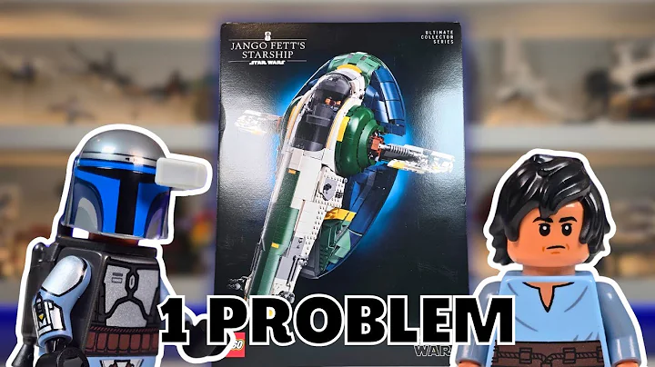 I Built LEGO Jango Fett's Starship...