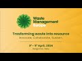 Wme waste management europe 2024  wrap up bergamo italy 911 april 2024