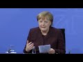 Kanzlerin Merkel nach Bund-Länder-Schalte zur Corona-Lage