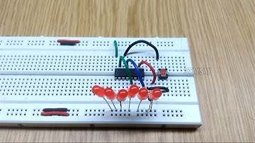 Digital Dice with 4017 Only | Breadborad Circuits | SdevElectronics