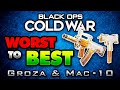 Groza &amp; Mac-10 Review - Black Ops Cold War WORST to BEST!