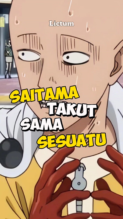 Ternyata ini yang membuat saitama takut😱😱#anime #onepunchman #saitama