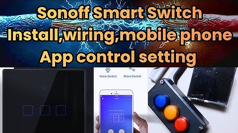 Upgrade Your Home with Smart Switch Full Wiring Guide #electrician #diy #tricks #stepbystep #sonoff