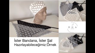 Kolay Ve Şık Bandana Yapımı Easy And Stylish Bandana Making