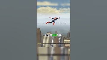 What happens when you jump from the highest point in Spiderman games? #spiderman #marvel #lego