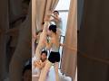 Dance students in flexibility training #dancer