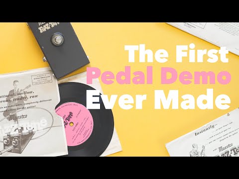 The First Pedal Demo Ever Made