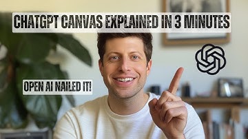ChatGPT 4.0 Canvas: A Game-Changer in 3 Minutes (OpenAI Nailed It!)