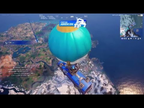 Jogando partida de Battle Royale