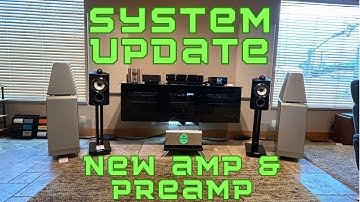 SYSTEEMUPGRADE - NIEUWE VERSTERKER EN VOORVERSTERKER, SAMEN MET EXTRA RUIMTEBEHANDELING, STROOMCO...