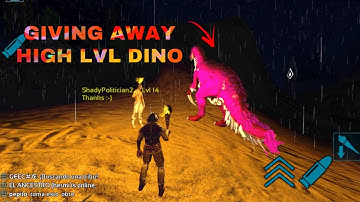 HIGH LEVEL DINO FOR NEW PLAYERS | OFFICIAL EASY SERVER | ARK MOBILE