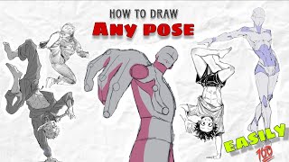 How To Draw Any Pose Secret Of Pro Artist