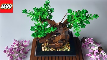 Lego Botanical Collection 10281 Bonsai Tree speed build