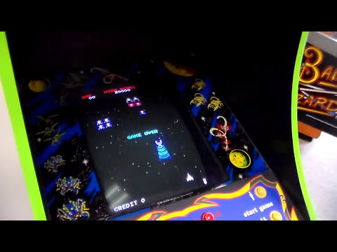 Original 1981 Galaga Coin Operated Arcade Machine - Not The Cardboard One, The REAL One!