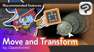 Tips to move and transform your art by Dadotronic | Clip Studio Paint Recommended Feature
