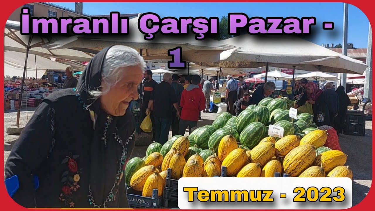 Sivas İmranlı Çarşı Pazar - 1