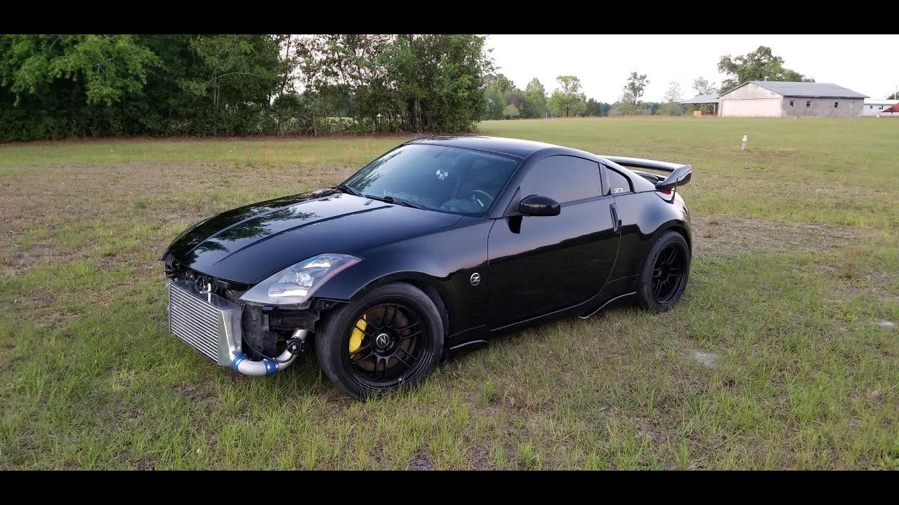Twin turbo 350z - YouTube