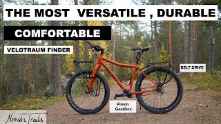 Why this is The Ultimate Bikepacking Bike!  Velotraum Finder with GearBox & Belt Drive