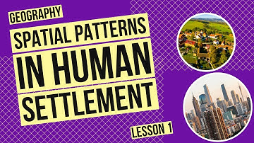 Identifying Significant Spatial Patterns in Human Settlement on a Global Scale