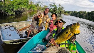 FISHING IN THE MIGHTY ESSEQUIBO RIVER