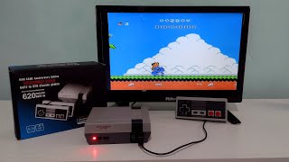 NES Mini 620 in 1 - Vale A Pena ? + Teste de Jogos (Jogo do Homen Aranha,Luta)