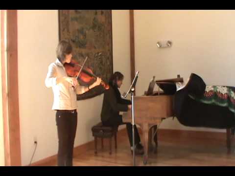 Nicole Perez and Mark Fergeson. Sonata by Paul Juo...