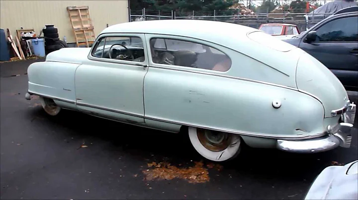 1949 Nash Ambassador Airflyte Super Special Barnfind goodbye ( part 2 )
