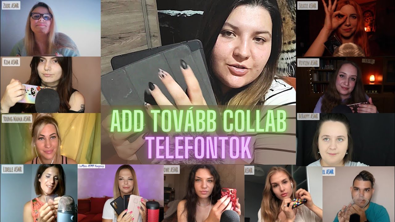 Add Tovább Collab - Telefontokok ☎️🤩 • Magyar ASMR