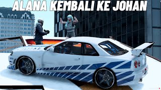 KEBENARAN TERBONGKAR JARWO BERHASIL BAWA PULANG ALANA DAN SERAHKAN KE JOHAN  GTA V ROLEPLAY