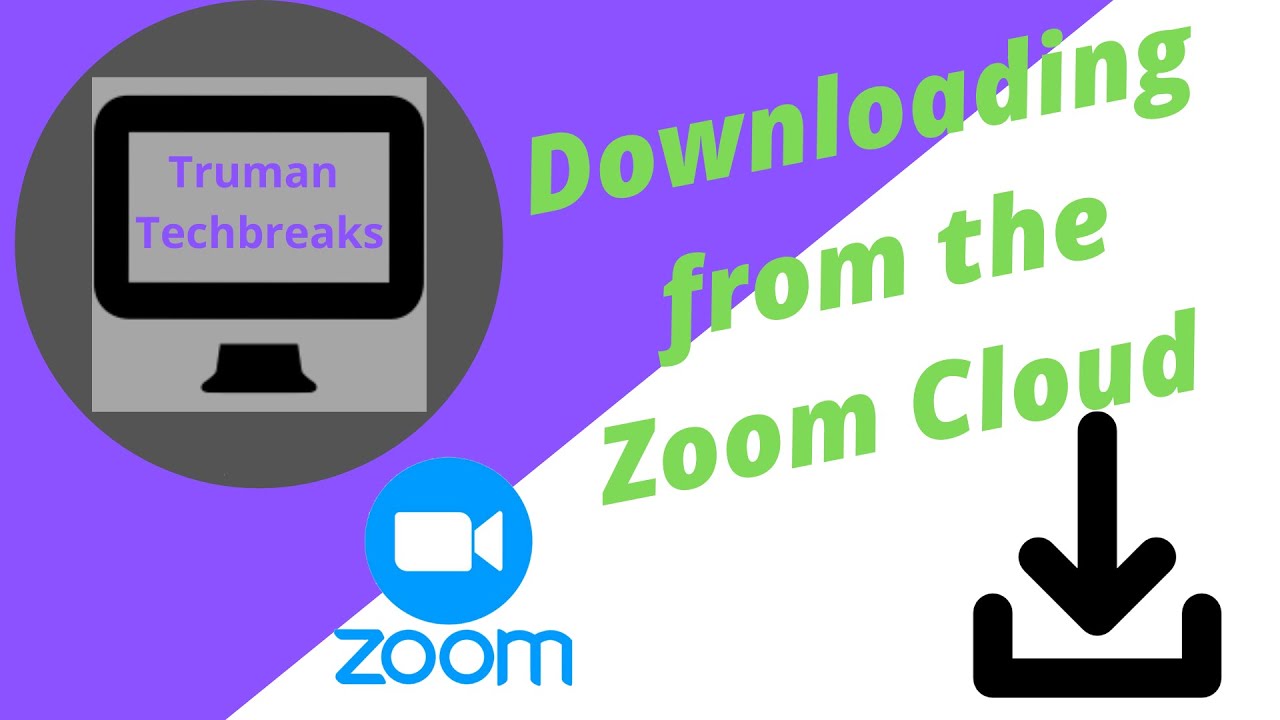 Downloading from the Zoom Cloud - YouTube