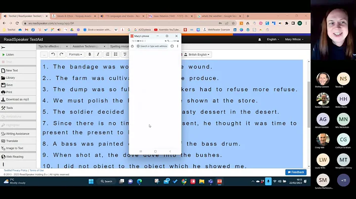 TextAid - Assistive technology for learners with reading difficulties