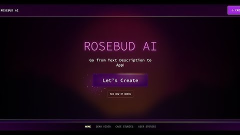 Rosebud AI: Create Games with Just Text – No Coding Needed!
