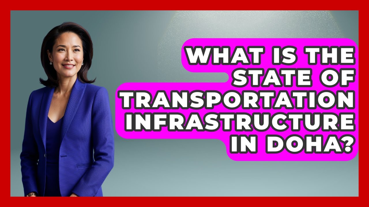 What Is The State Of Transportation Infrastructure In Doha? - The Geography Atlas